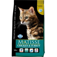 Farmina Matisse Сухой корм для котов и кошек, курица с индейкой