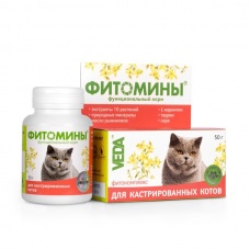 Фитомины для кастрированных котов, 50г