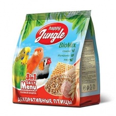 Happy Jungle Корм для декоративных птиц (универсал) 350 г